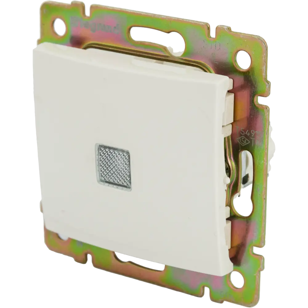 Выключатель Legrand Valena с подсветкой цвет слоновая кость STLM-2091199