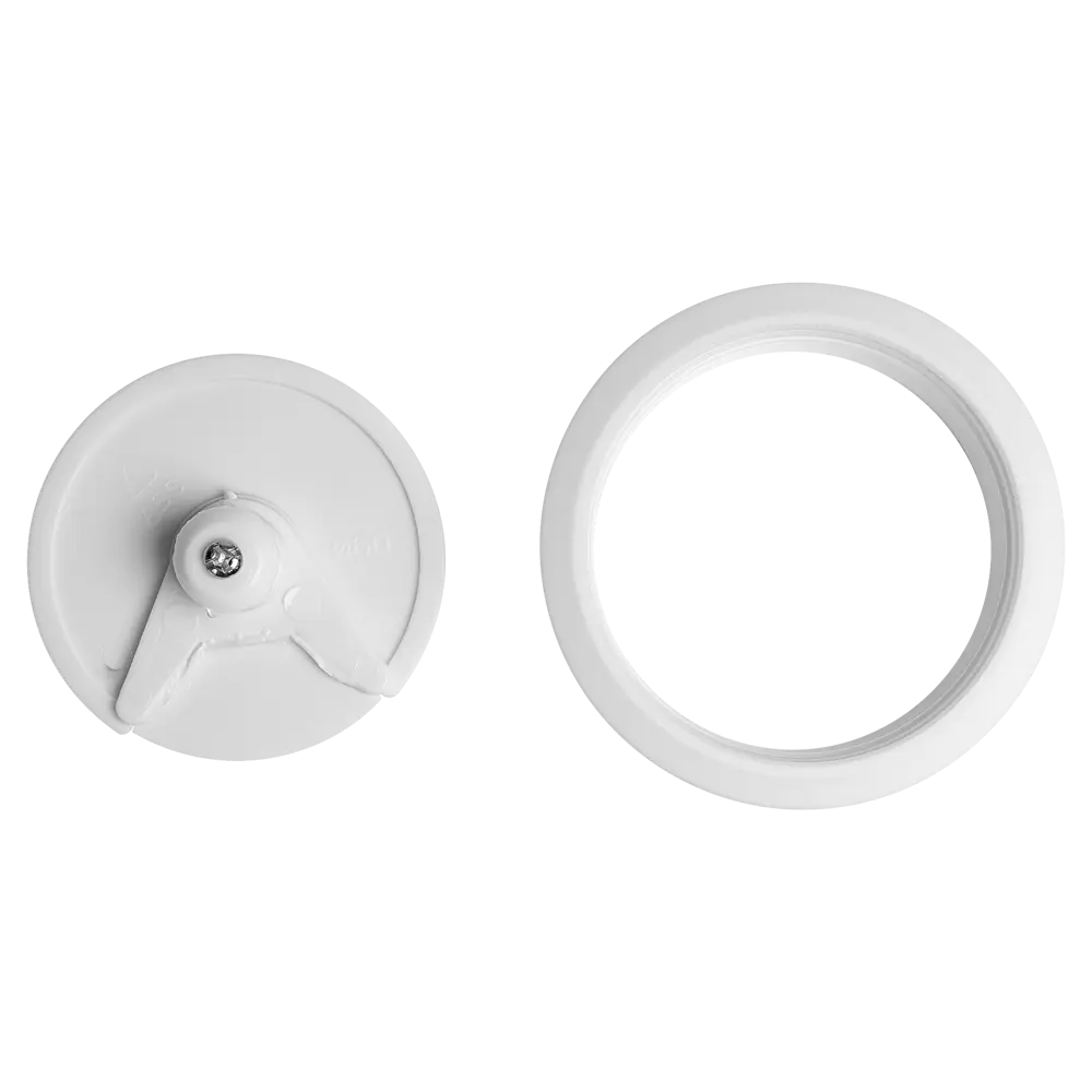 Заглушка для кабель-канала Jet 60 мм цвет белый STLM-2019077 - Вид №3