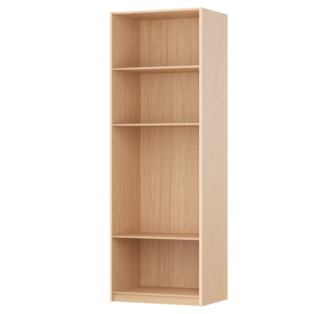 Шкаф открытый Лион с 3 полками 80х232,2х54,5 ЛДСП дуб комано Santreyd STLM-2190891 - Вид №1