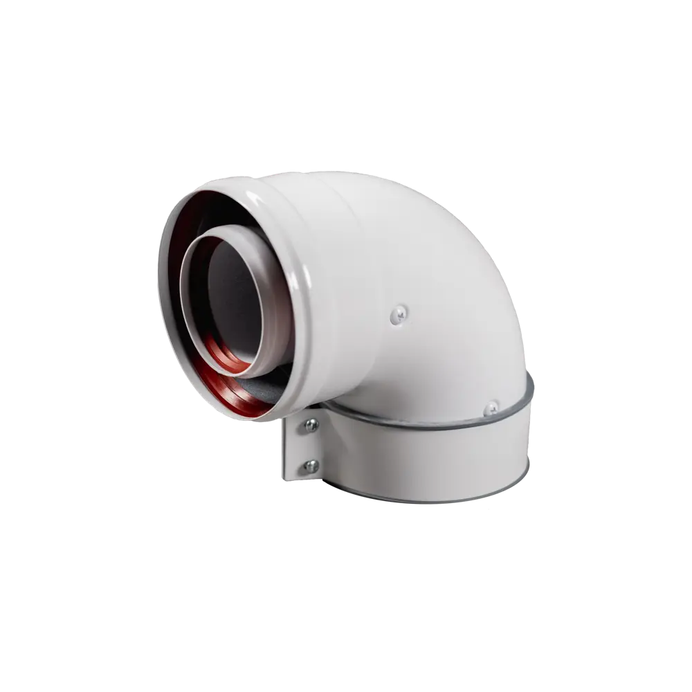 Колено коаксиальное 90° Baxi ø60-100 мм STLM-2042338