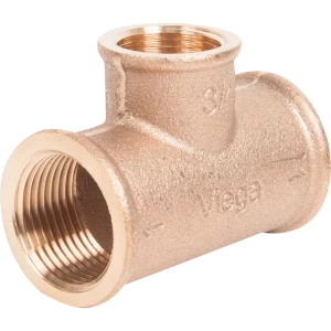 Тройник Viega 264420, внутренняя резьба, 1x3/4x1", бронза 264420 82314252 STLM-2149130