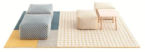 GAN Прямоугольный коврик ручной работы из ткани Silaï sun-id-1498932 - Вид №20