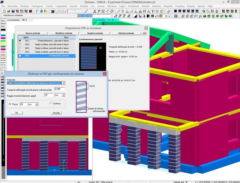 CDM Dolmen Конструктивный расчет несущих стен sun-id-1355851 - Вид №10
