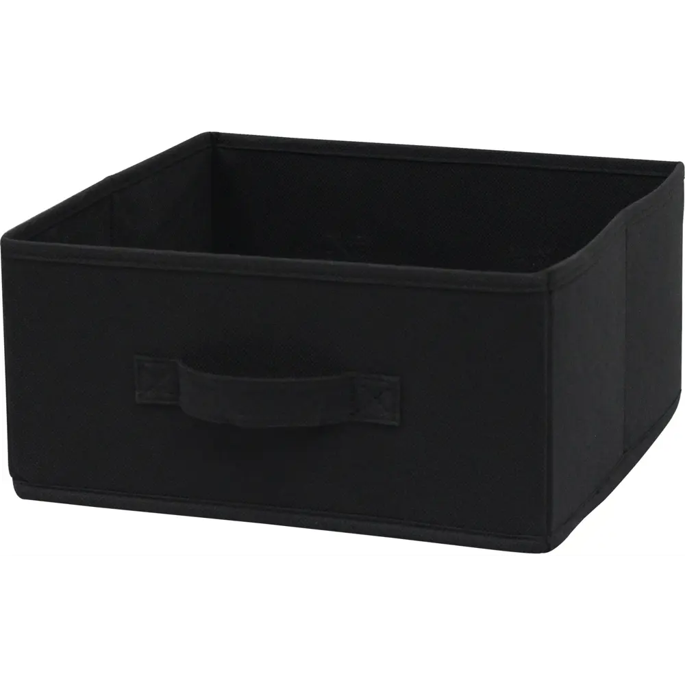 Короб Spaceo KUB 15x31x31 см 14.4 л спанбонд цвет чёрный STLM-2025810 - Вид №1