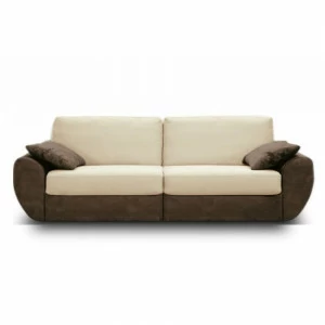 Диван Toscana раскладной прямой бежевый, коричневый ALTA COMFORT ЛОТОС 030813 Бежевый;коричневый