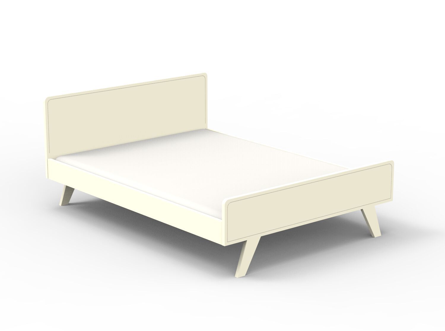 Односпальная кровать из МДФ Mathy by Bols MADAVIN ARCH-00012364 - Вид №15