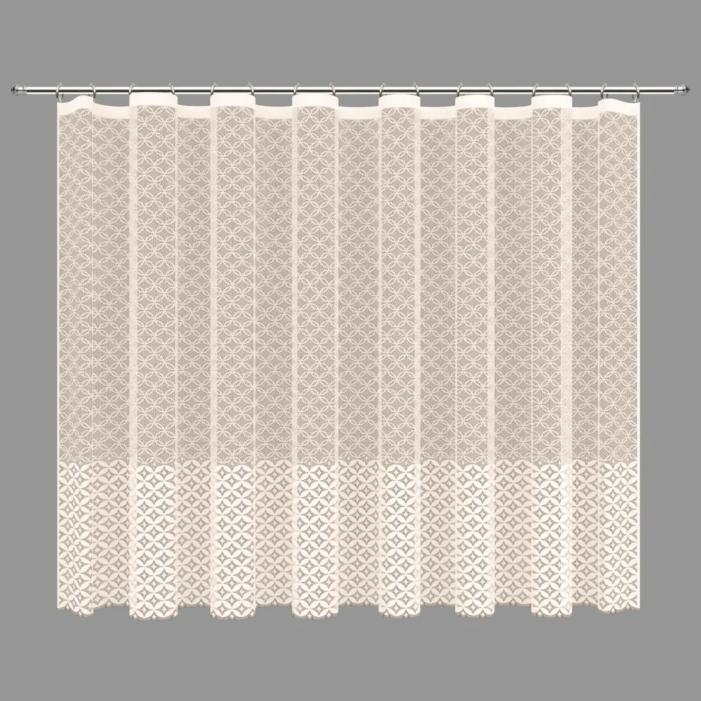 Тюль для кухни "Сиппо" 200x165 см цвет экрю Santreyd STLM-2007198 - Вид №1