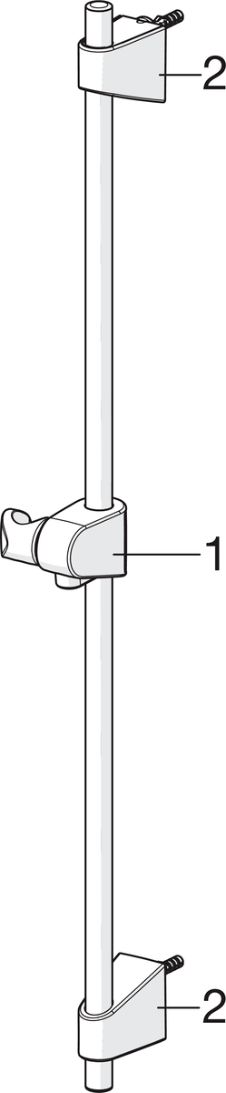 Oras 254900 Душевая штанга 254900 Apollo Хром  - Вид №4