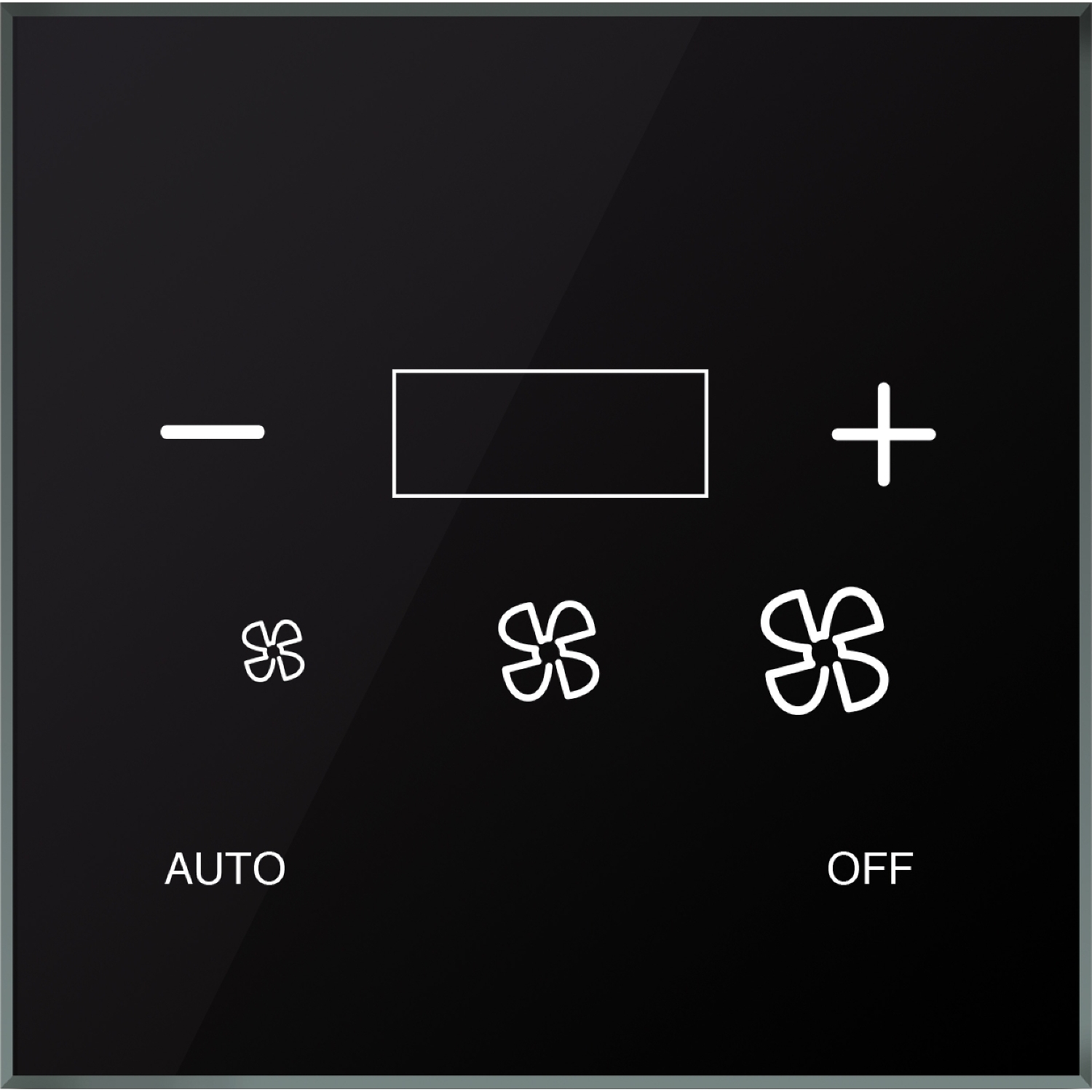LSSMTH07NP Стеклянный сенсорный термостат GTP, 7 кнопок Schneider Electric 