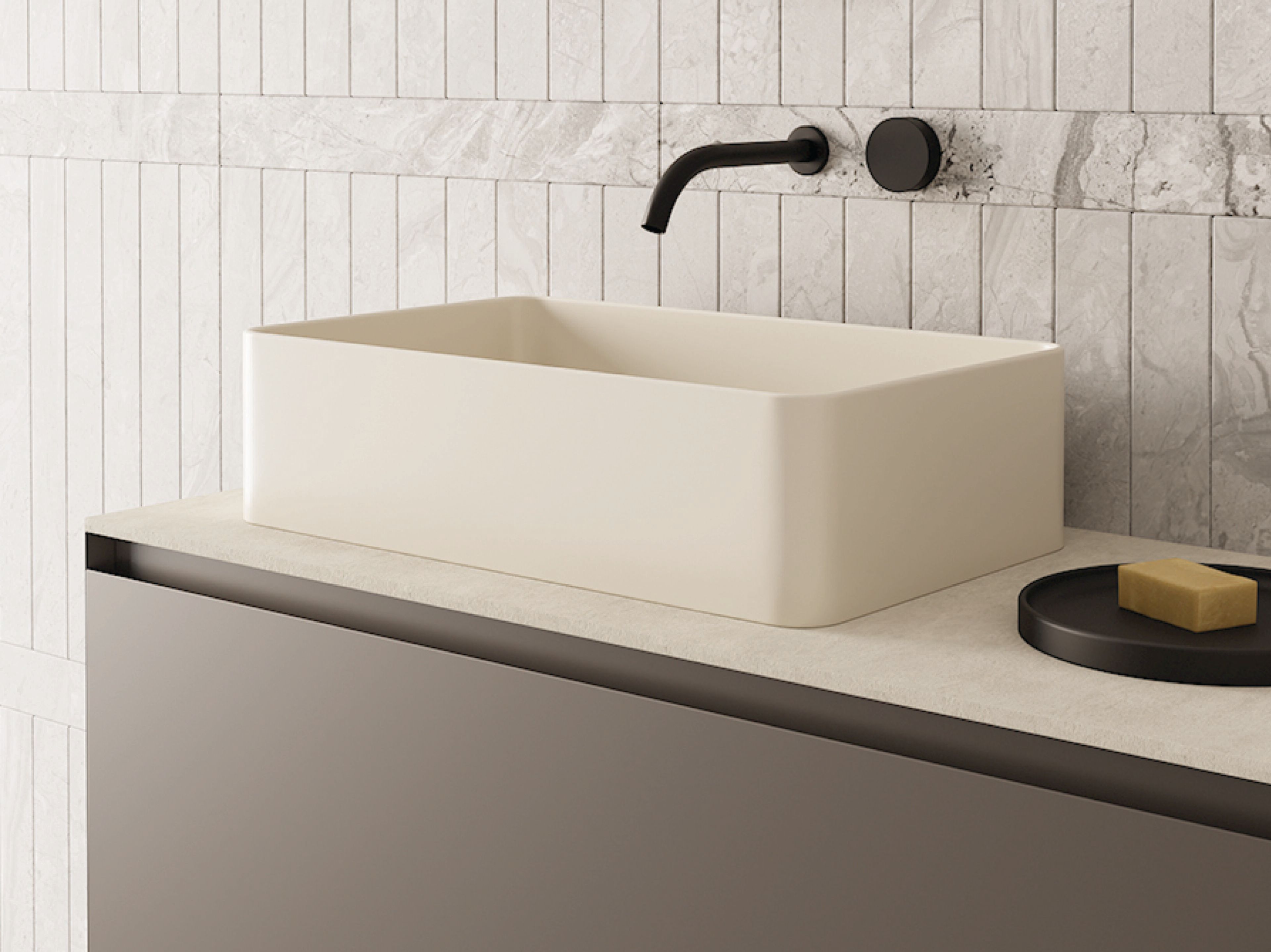 Керамическая прямоугольная столешница Nic простой ARCH-00009293