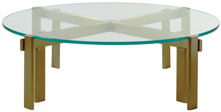 Roche Bobois Круглый стеклянный журнальный столик Paris paname sun-id-1397175 - Вид №1