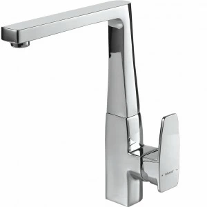 Смеситель для кухни с высоким поворотным изливом RIFFLE F772106C bravat