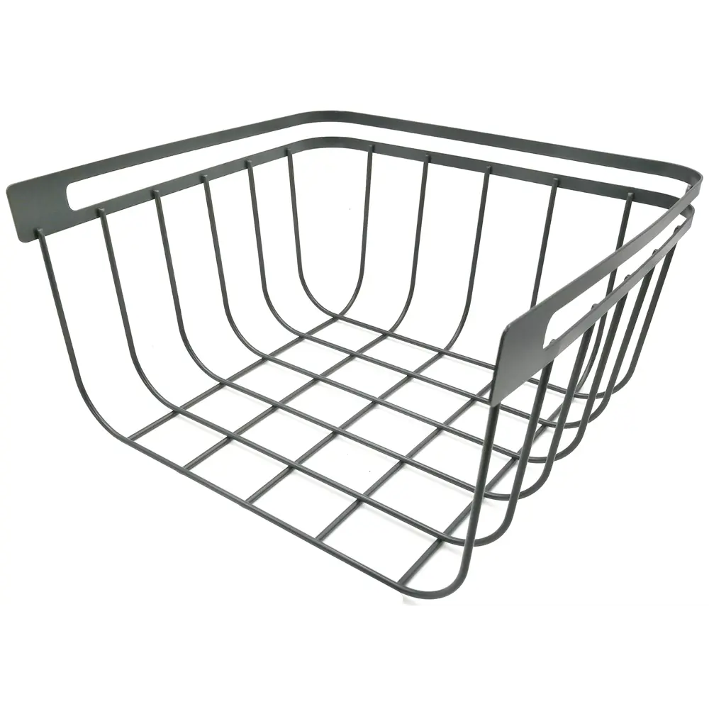 Вставка сетчатая для полки Spaceo KUB Paris 32x17.4x30.8 cм металл цвет черный STLM-2067757 - Вид №1