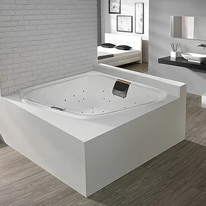 Ванна встраиваемая ERGO+ 164 см с гидро и аэромассажной системой ERGO+