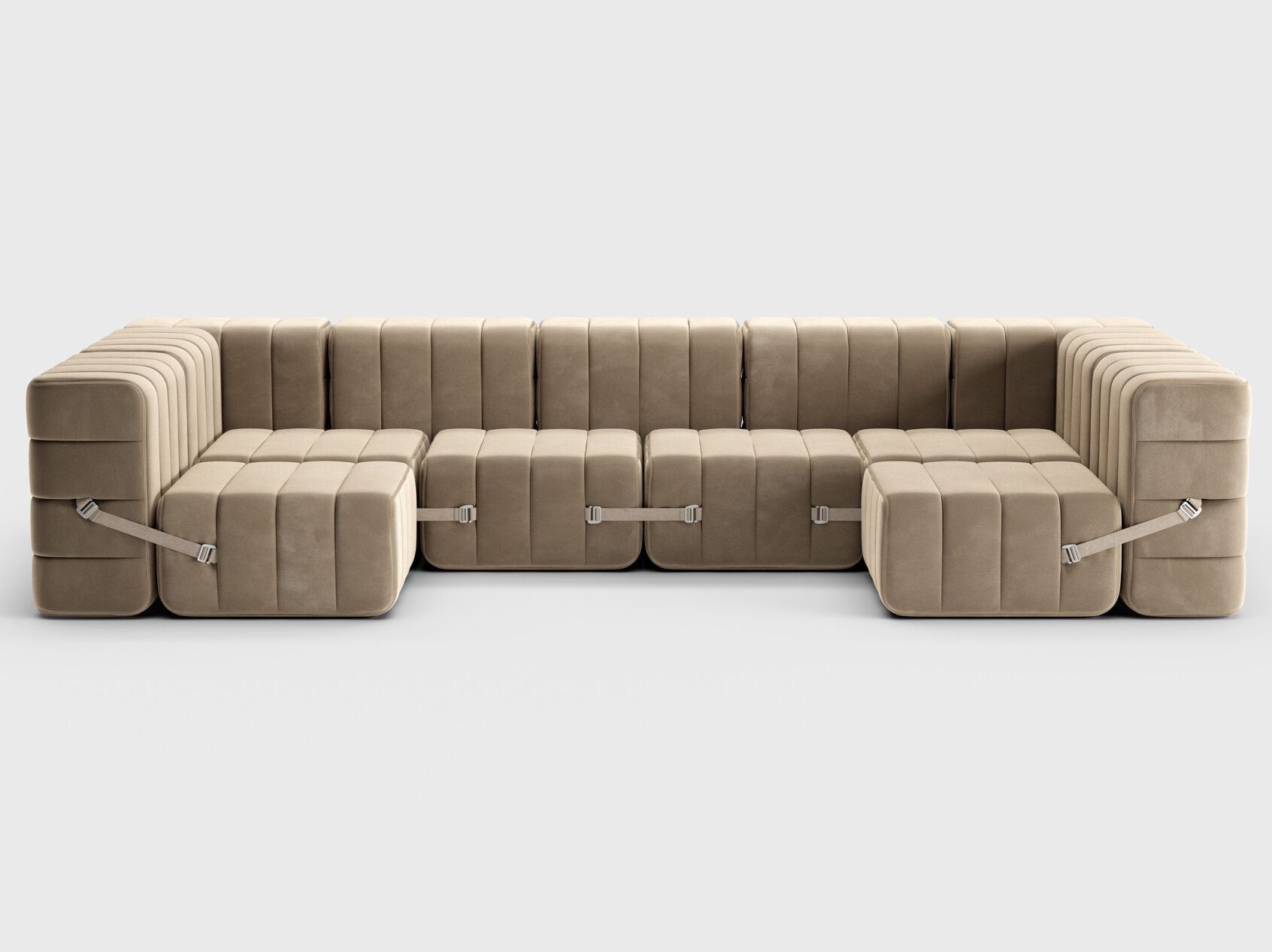 Модульный тканевый диван AMBIVALENZ Curt ARCH-00133274 - Вид №2