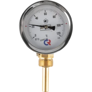 Термометр радиальный Росма БТ-32.211 120С Дк63 1/2" шток 46 мм 00000002443