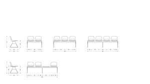 Сиденье на полипропиленовом стержне