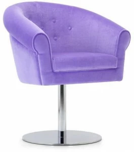 Domingo Salotti Стеганое кресло с тканевой обивкой Melt