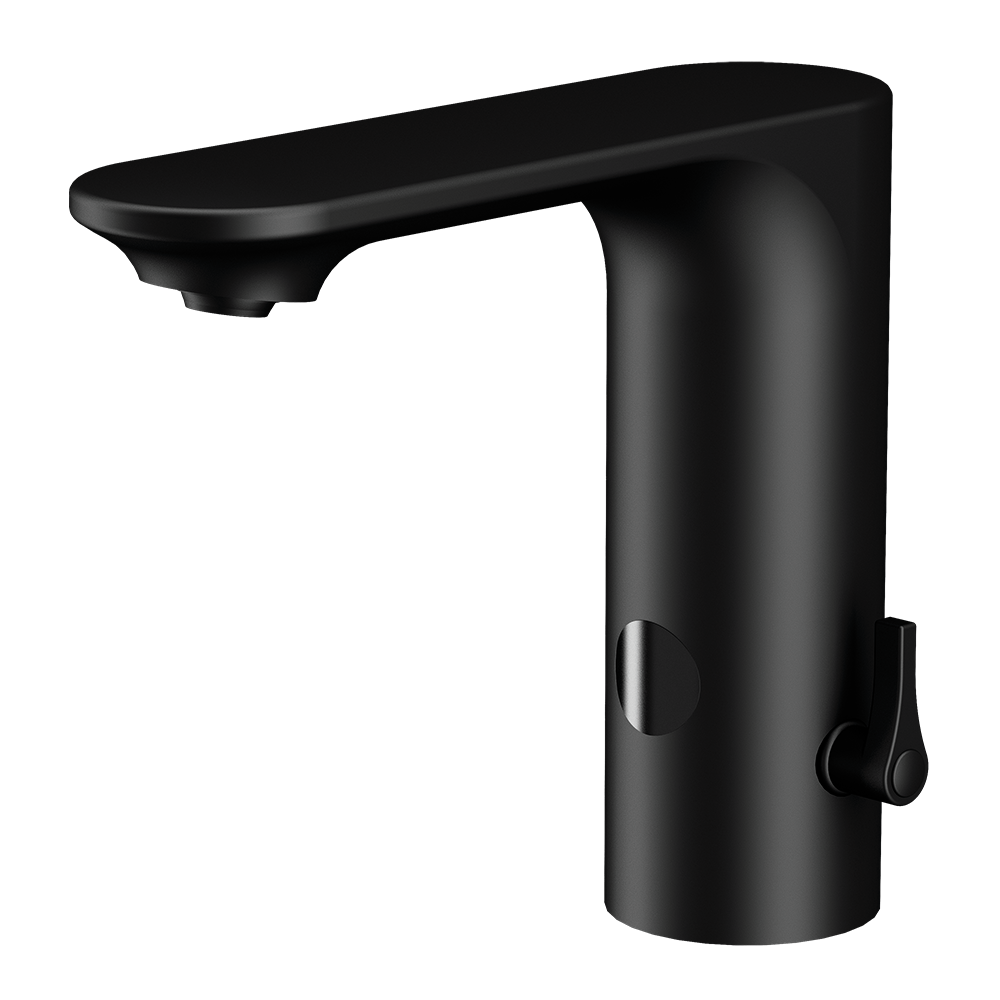 03637 Автоматический смеситель для подачи холодной и теплой воды, черный, 6 B SANELA 