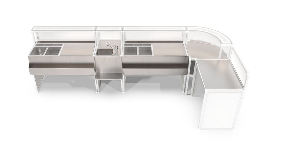 Секционная барная стойка Station Deus® Set-Up ARCH-00053512 - Вид №2