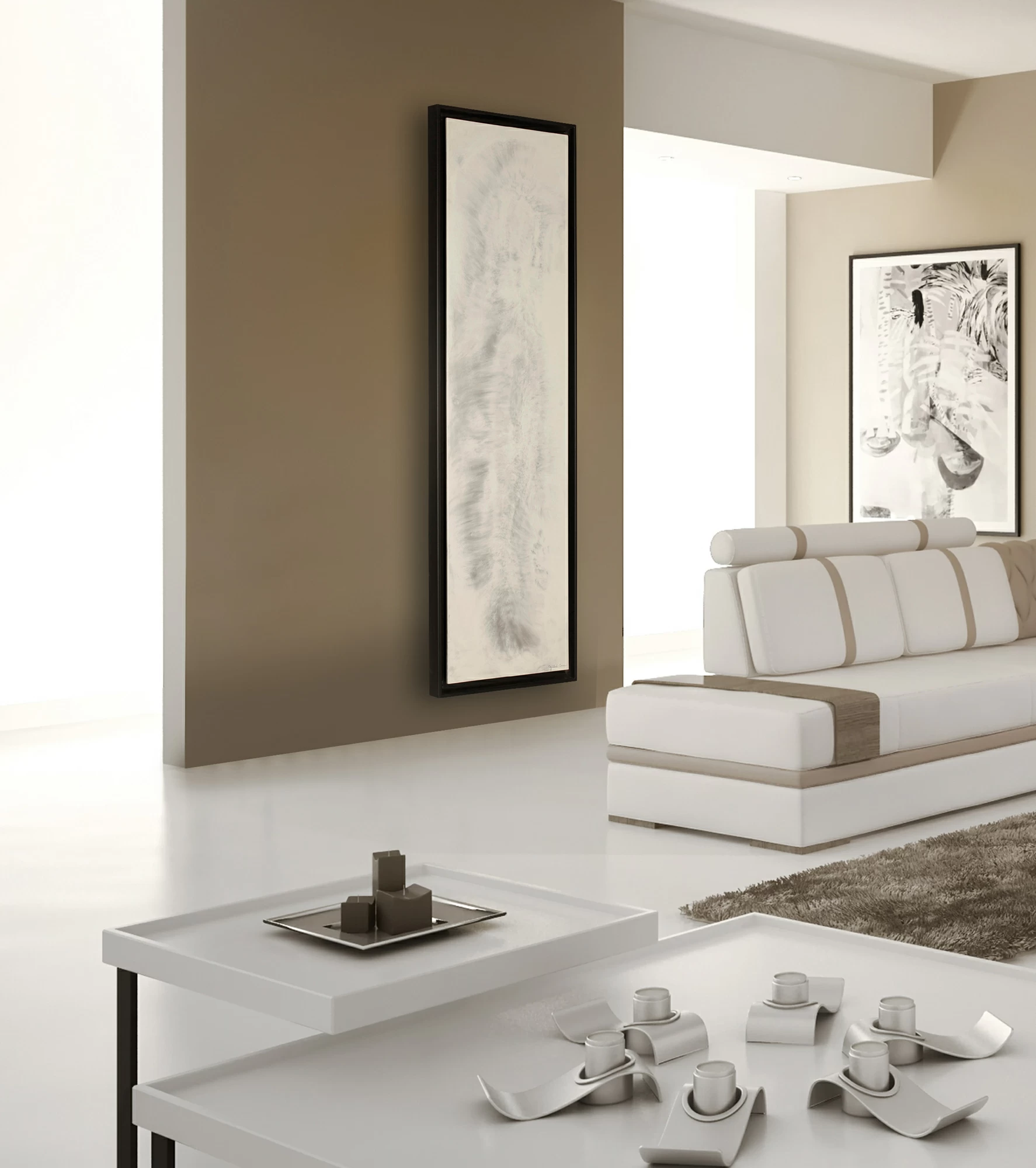 Электрический радиатор 190 x 54 cm Marbre Cinier  3740 Вт sun-id-1218240 - Вид №1