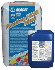 MAPEI Двухкомпонентный цементный раствор-премикс Preparazione dei supporti in cls e mattoni