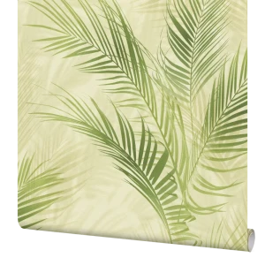 Обои флизелиновые Rasch Selection Vinyl Vlies зелёные 0.53 м 478631