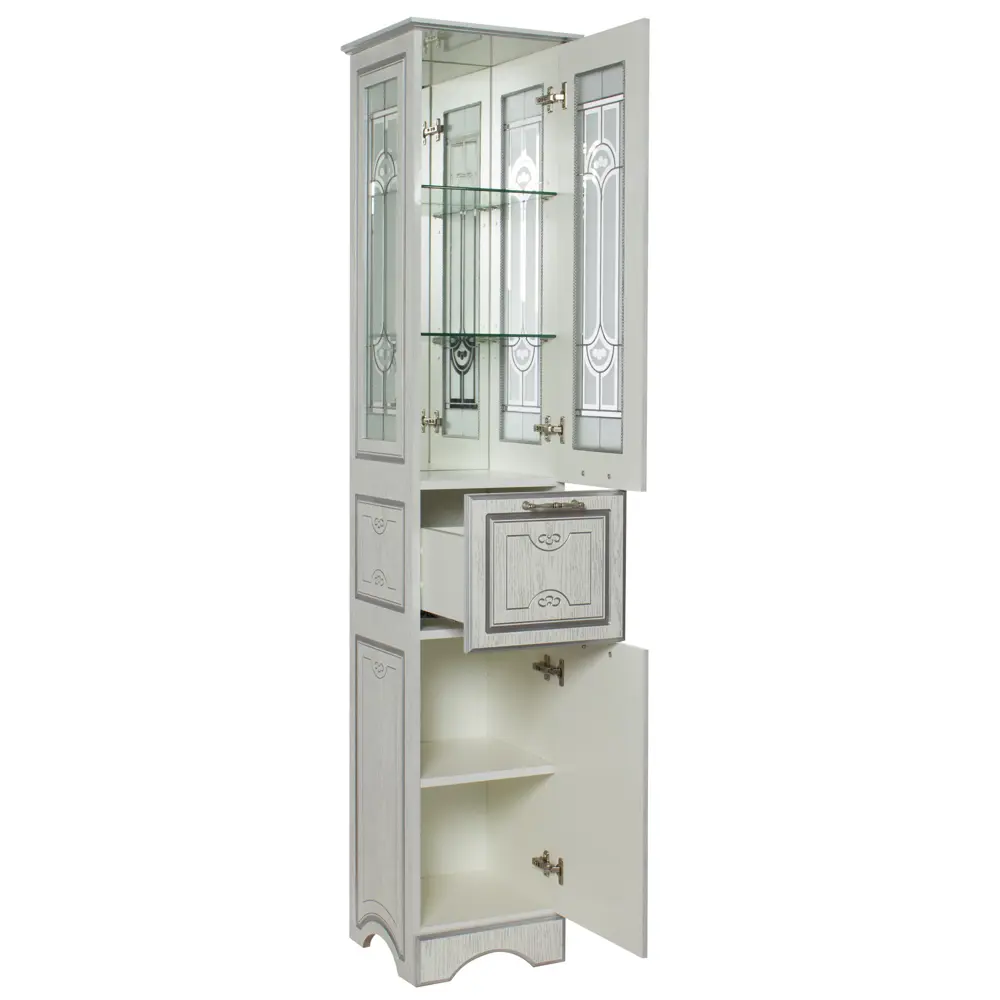 Пенал «Луиза» цвет белое серебро Santreyd STLM-2017187 - Вид №1