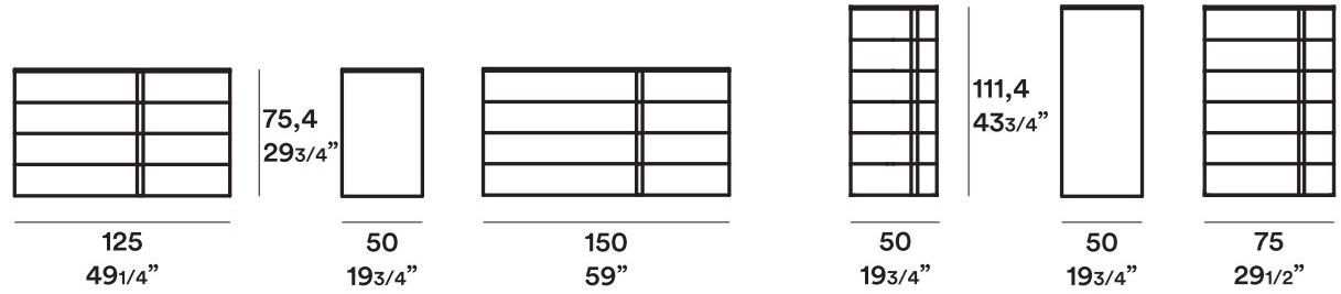 JESSE Деревянный комод со встроенными ручками Shade sun-id-1474657 - Вид №2
