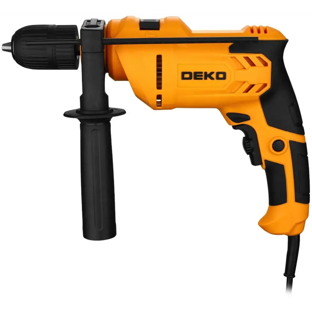 Сетевая дрель-шуруповерт DEKO DKID900 с ударным механизмом 900 Вт 89366089 STLM-0846390 - Вид №1
