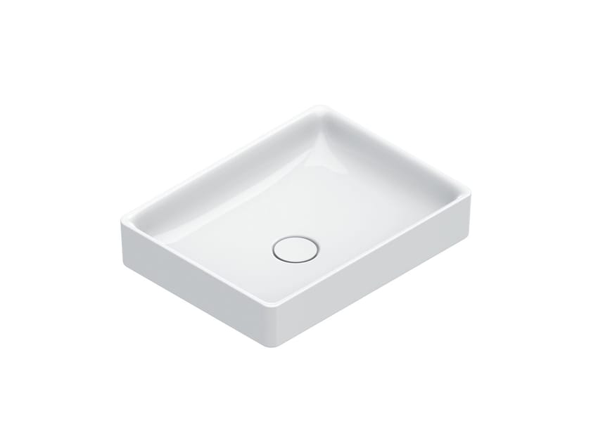 Прямоугольная раковина с одной столешницей CERAMICA CATALANO ARCH-00104941