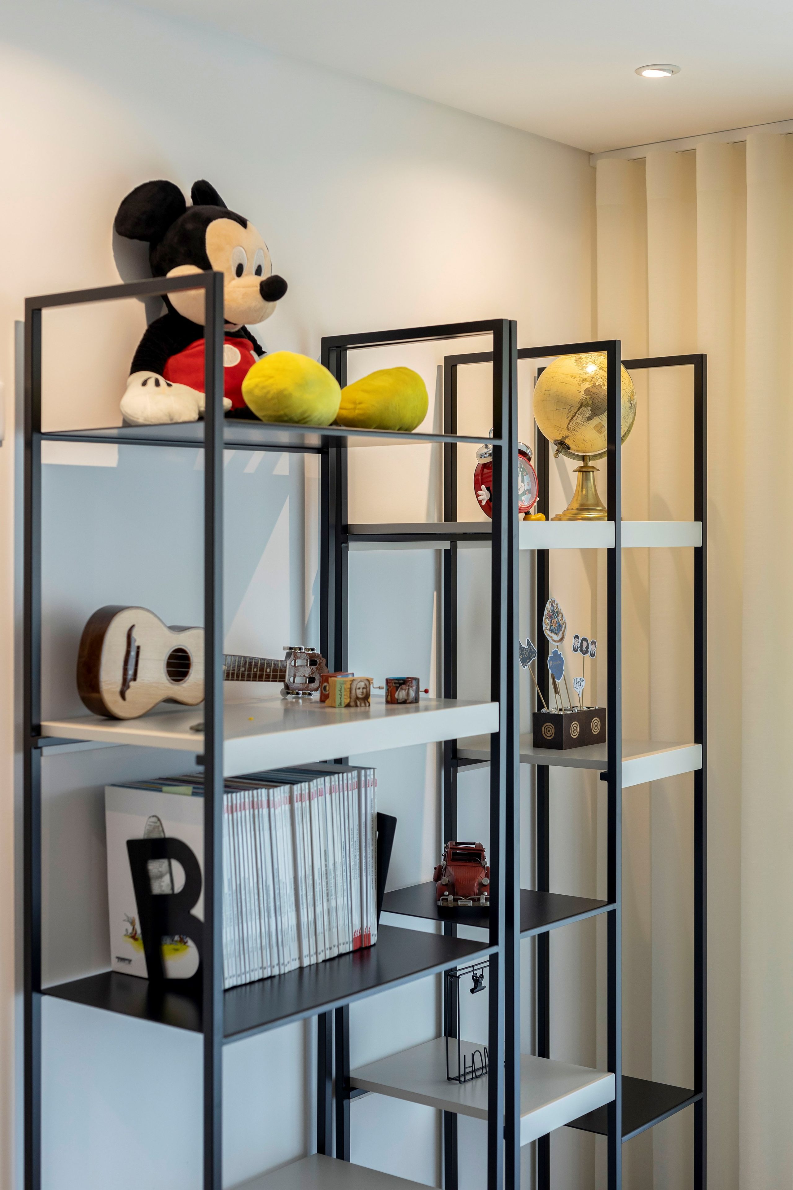 Железная двухсторонняя Книжная полка Stylish Club Slender ARCH-00029552 - Вид №11