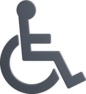 801.91B030 Доступный значок HEWI Türzubehör 