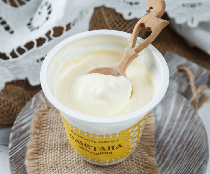 6389 Сметана 20% Вкусляндия  - Вид №2