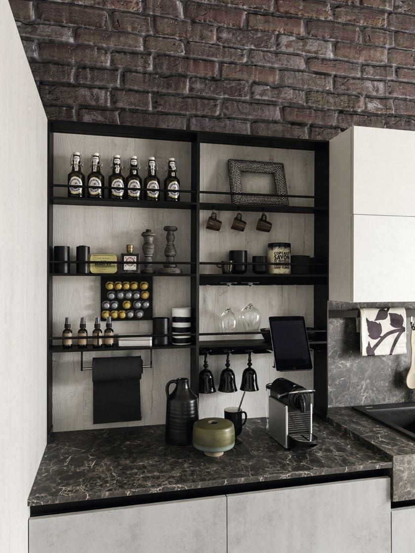 Febal Casa Модульная кухня из меламина с островом sun-id-1433505 - Вид №8