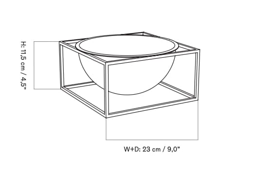 Стальные центральные части Audo Copenhagen Kubus ARCH-00050885 - Вид №16