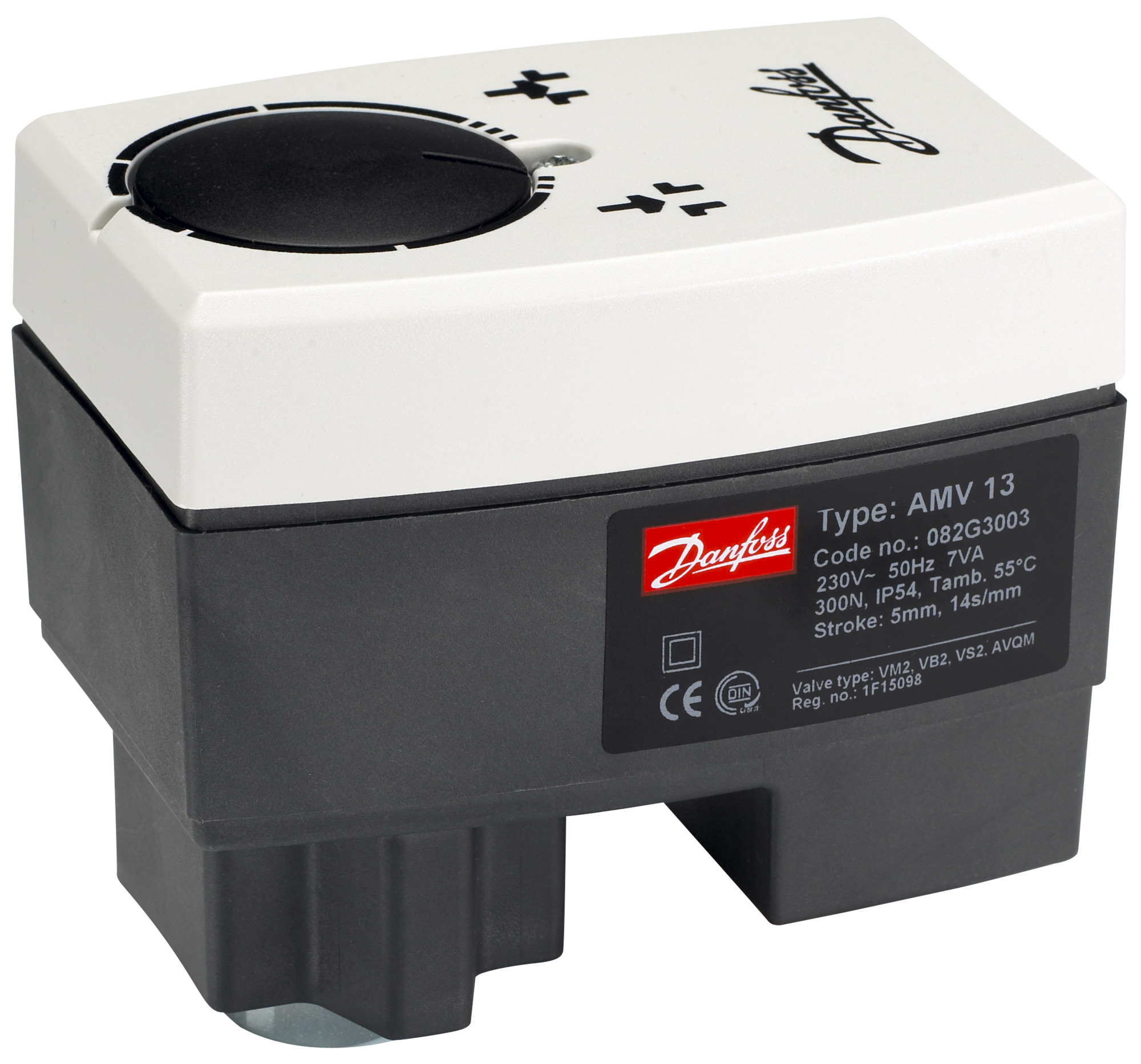 Danfoss Редукторные электроприводы с трехпозиционным управлением Электропривод импульсный AMV 35 230В 082G3021  - Вид №7