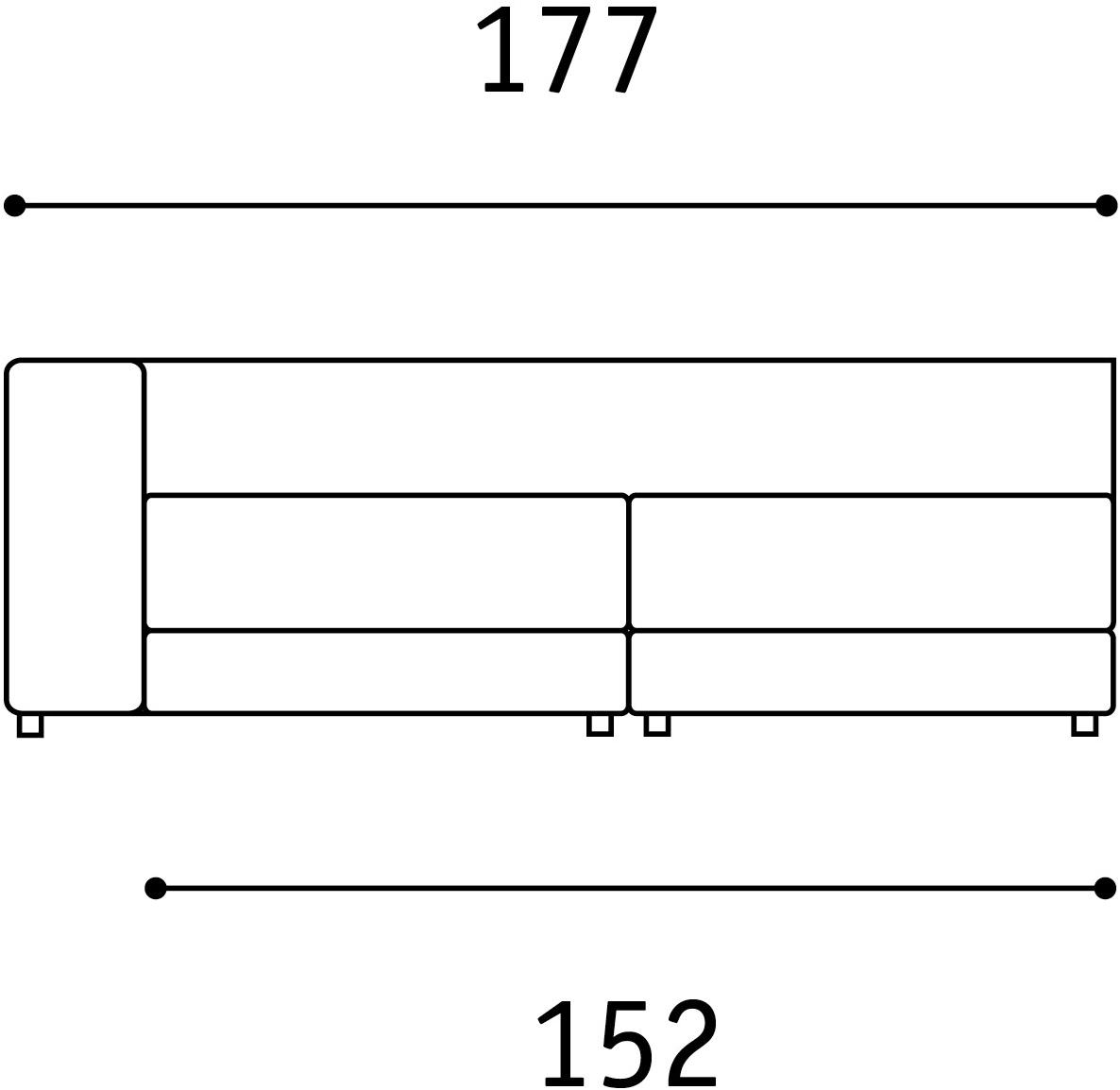 Febal Casa Модульный тканевый диван с шезлонгом sun-id-1425133 - Вид №9