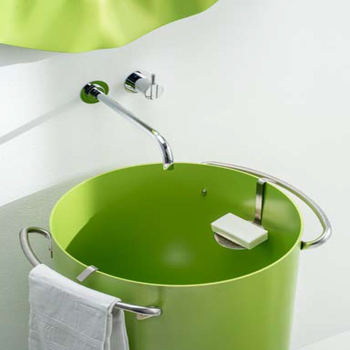 Алюминиевый круглый подвесной умывальник Rapsel шеф-повар ARCH-00096243 - Вид №1