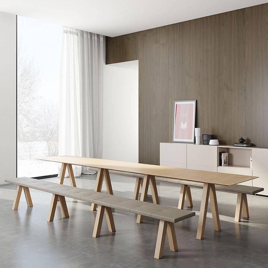 007471 Стол Viccarbe Trestle - Вид №4