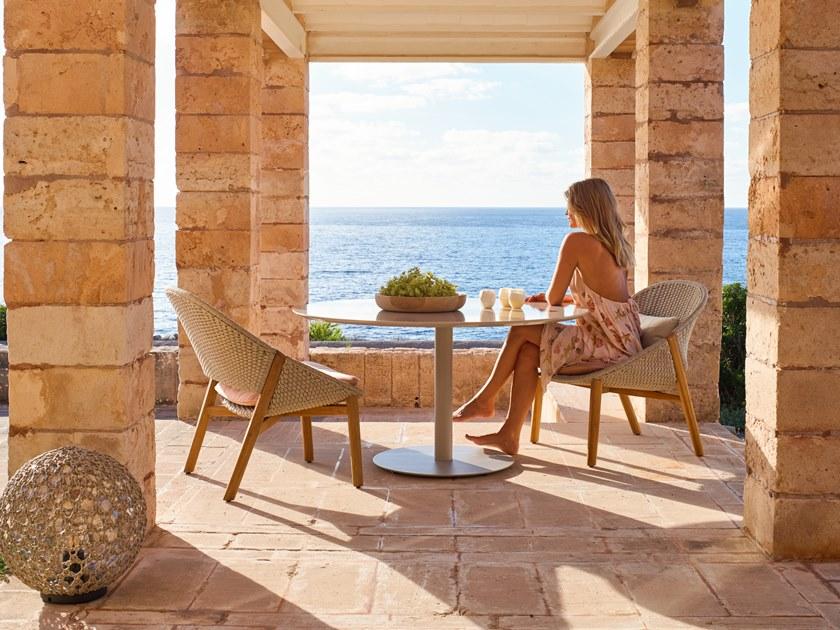 TRIBÙ Кресло из ткани tricord® и тика Elio 02512 - Вид №4