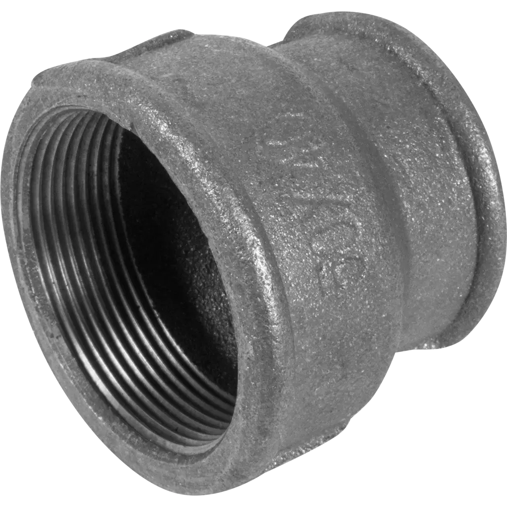 Муфта внутренняя резьба 1 1/2"х2" мм ковкий чугун цвет чёрный Santreyd STLM-2127401