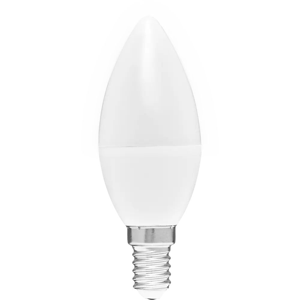Лампа светодиодная Osram С35 E14 220-240 В 7 Вт свеча матовая 560 лм нейтральный белый свет STLM-2064694 - Вид №1