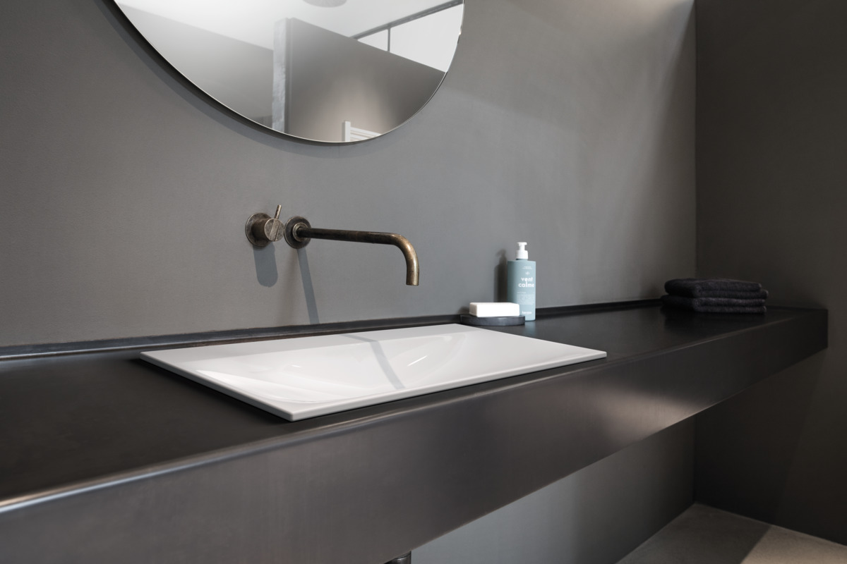 Умывальник KALDEWEI Сталь эмалированная 3038 282 холодный серый 90 30383319282 - Вид №3