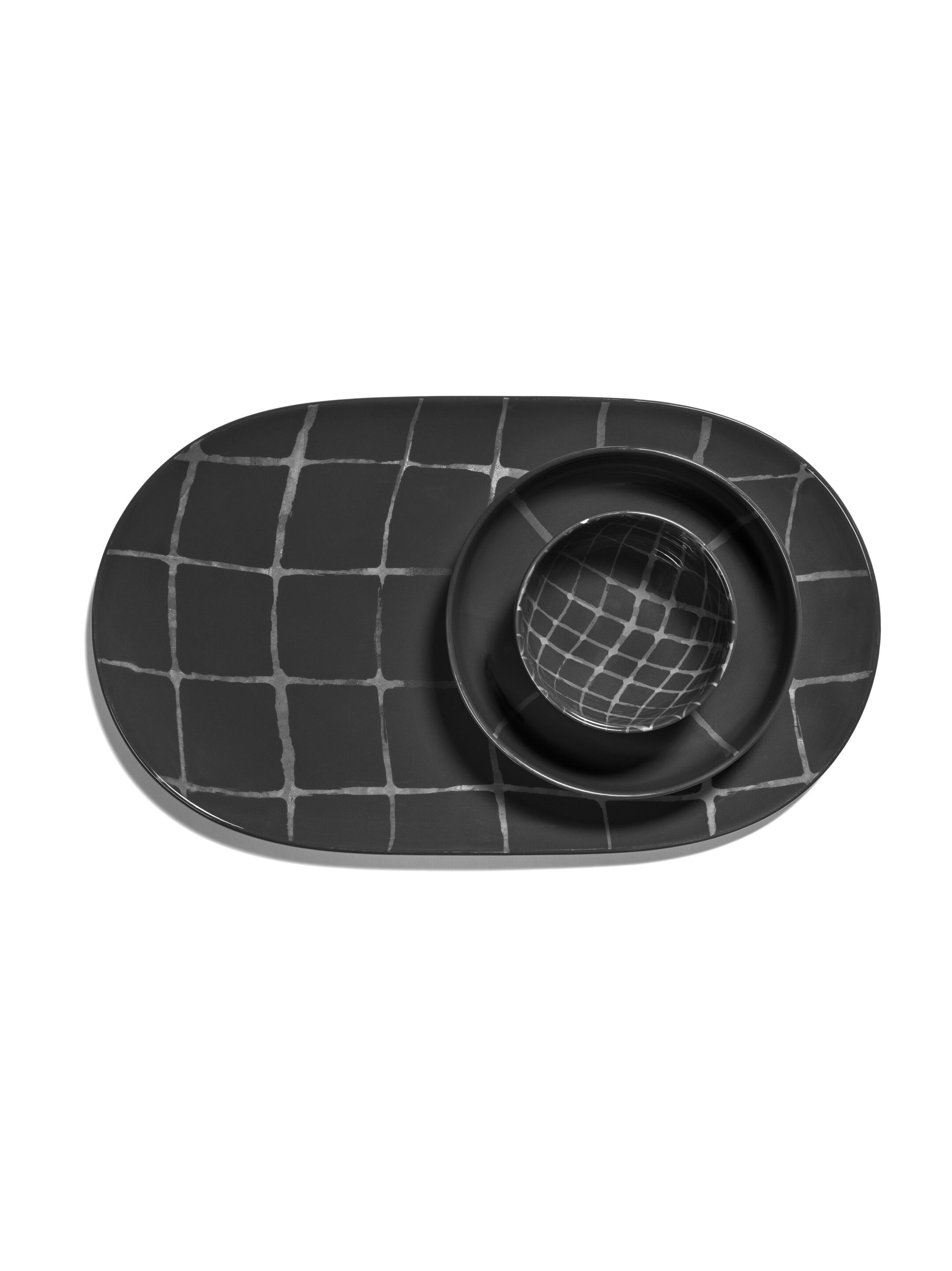 Овальная фарфоровая сервировочная тарелка Serax Zuma ARCH-00140547 - Вид №8