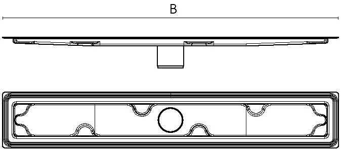 PROFILITEC Дренажный канал Showertec Stl-bs, stl-bl, stl-bv, stl-bl - Вид №6