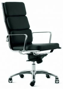 Luxy Стул для руководителя с регулируемой высотой и обивкой Light