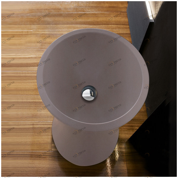 M410P Накладная раковина на столешницу  круглая Neutra Design 