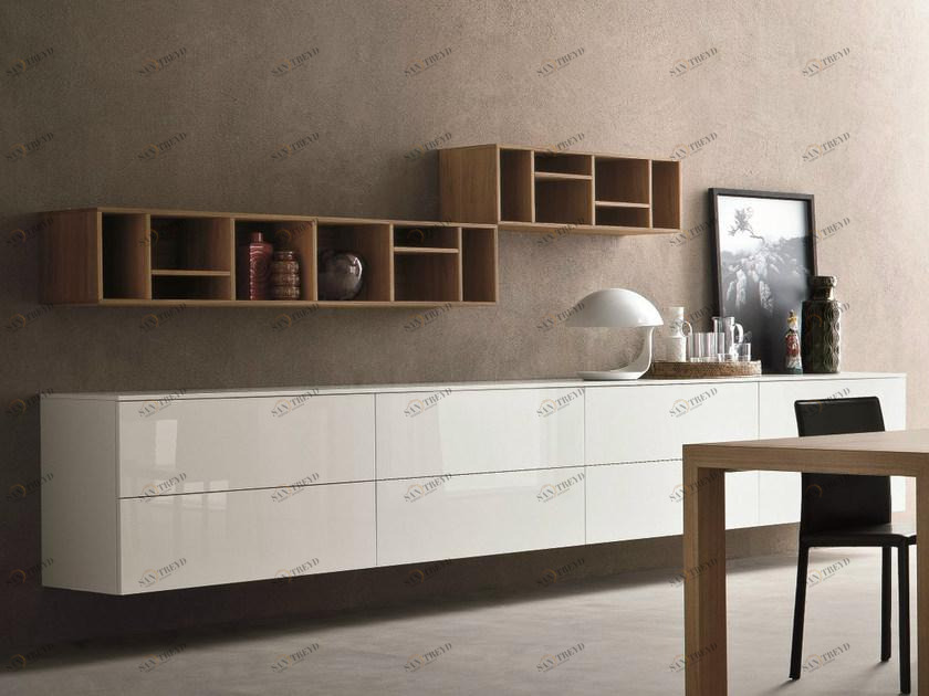 Dall'Agnese Подвесной лакированный буфет Slim sun-id-1489398