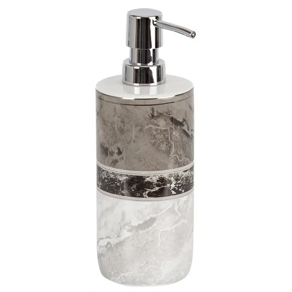 Дозатор для жидкого мыла Primanova Garnsey цвет серый STLM-2001808